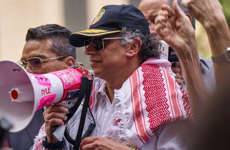 Presiden Kolombia Gustavo Petro Ikut Demo Pro-Palestina di New York, AS Ancam Cabut Visa
