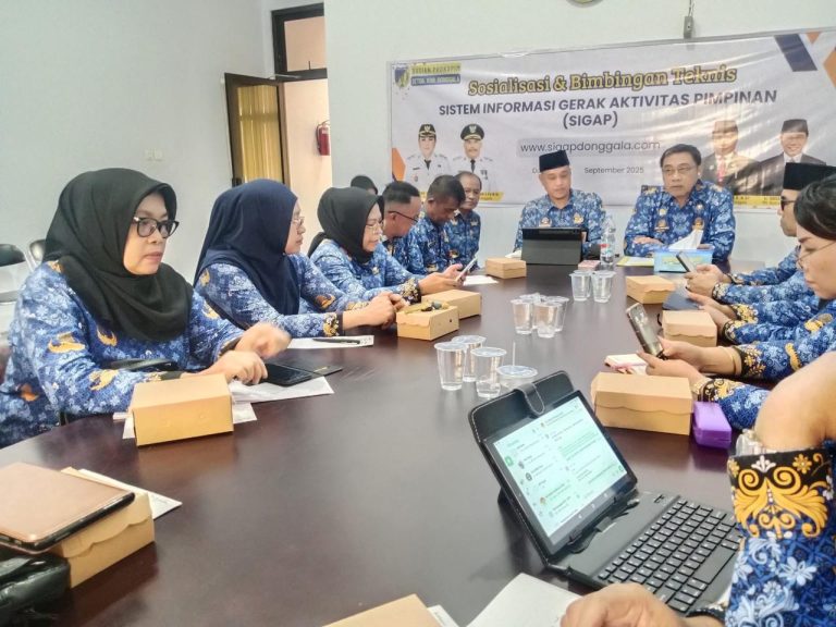 SIGAP : Terobosan Digital Donggala untuk Menertibkan Agenda Pimpinan