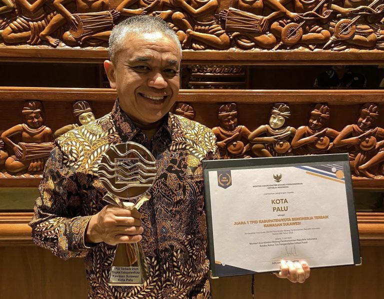 Prestasi Membanggakan, Kota Palu Menjulang di Ajang Nasional TPID 2025