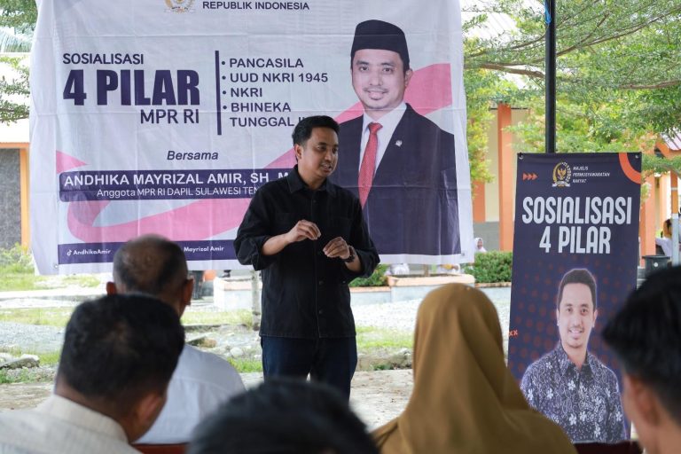 Andhika Mayrizal Amir Gencarkan Sosialisasi 4 Pilar di Banggai, Disambut Hangat Guru dan Siswa