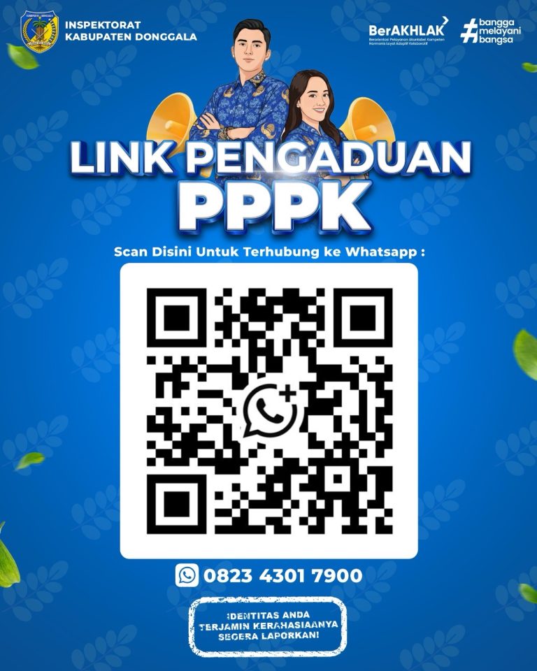 Donggala Buka Kanal Aduan “PPPK Siluman”, Laporan Warga Langsung Terhubung ke WhatsApp