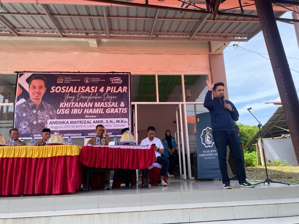 Andhika Amir Sosialisasikan 4 Pilar Kebangsaan di Desa Lempa
