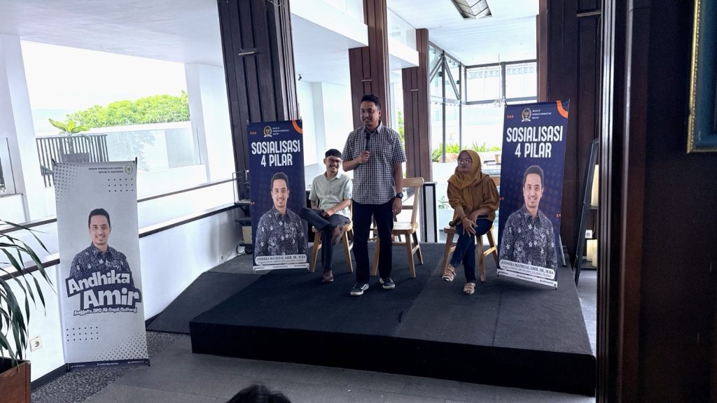 Andhika Mayrizal Amir Ajak Masyarakat Luwuk Rawat Keberagaman Lewat Penguatan Empat Pilar Kebangsaan